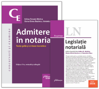pachet Admiterea in notariat 2024
