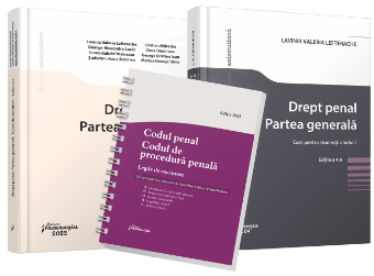 Pachet Drept penal. Partea generala. Curs pentru studentii anului II-Lavinia Lefterache