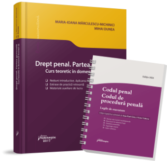 Pachet Drept penal. Partea generala. Codul penal. Codul de procedura penala 2024