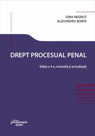 Drept procesual penal-editia a 4-a-Boroi-Negrut