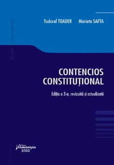 Contencios constitutional - Tudorel Toader, Marieta Safta